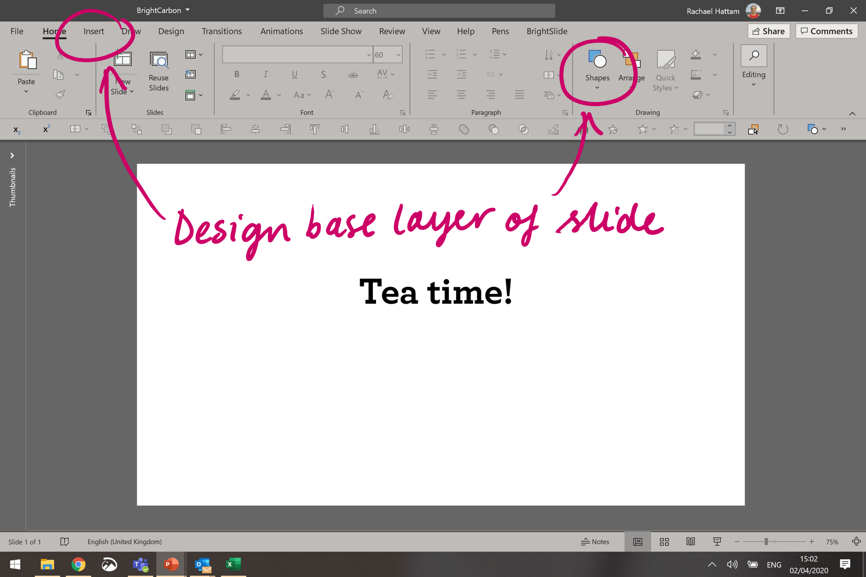 insert a watermark on powerpoint 2008 for mac