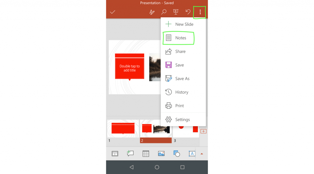 application powerpoint android