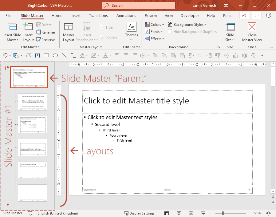 How To Edit A Table In Ppt Slide Master Brokeasshome