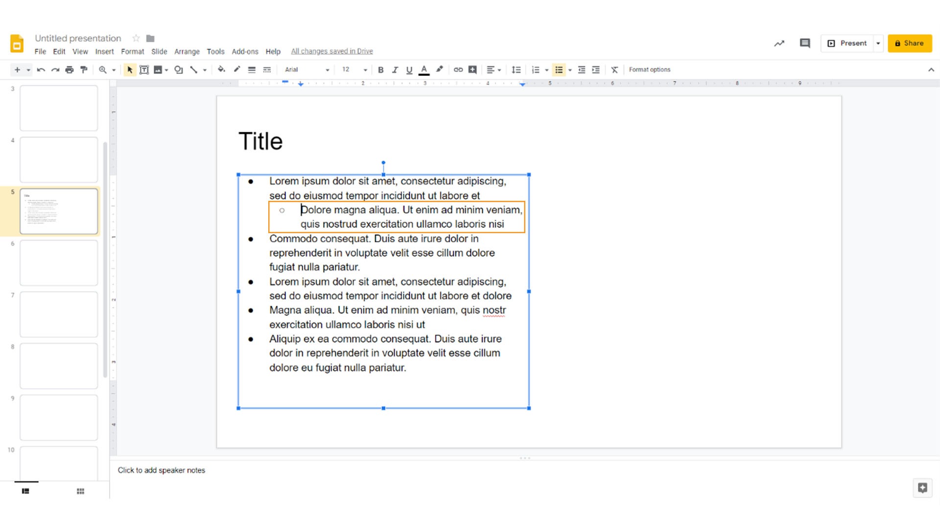 how to edit bullet text formatting in word