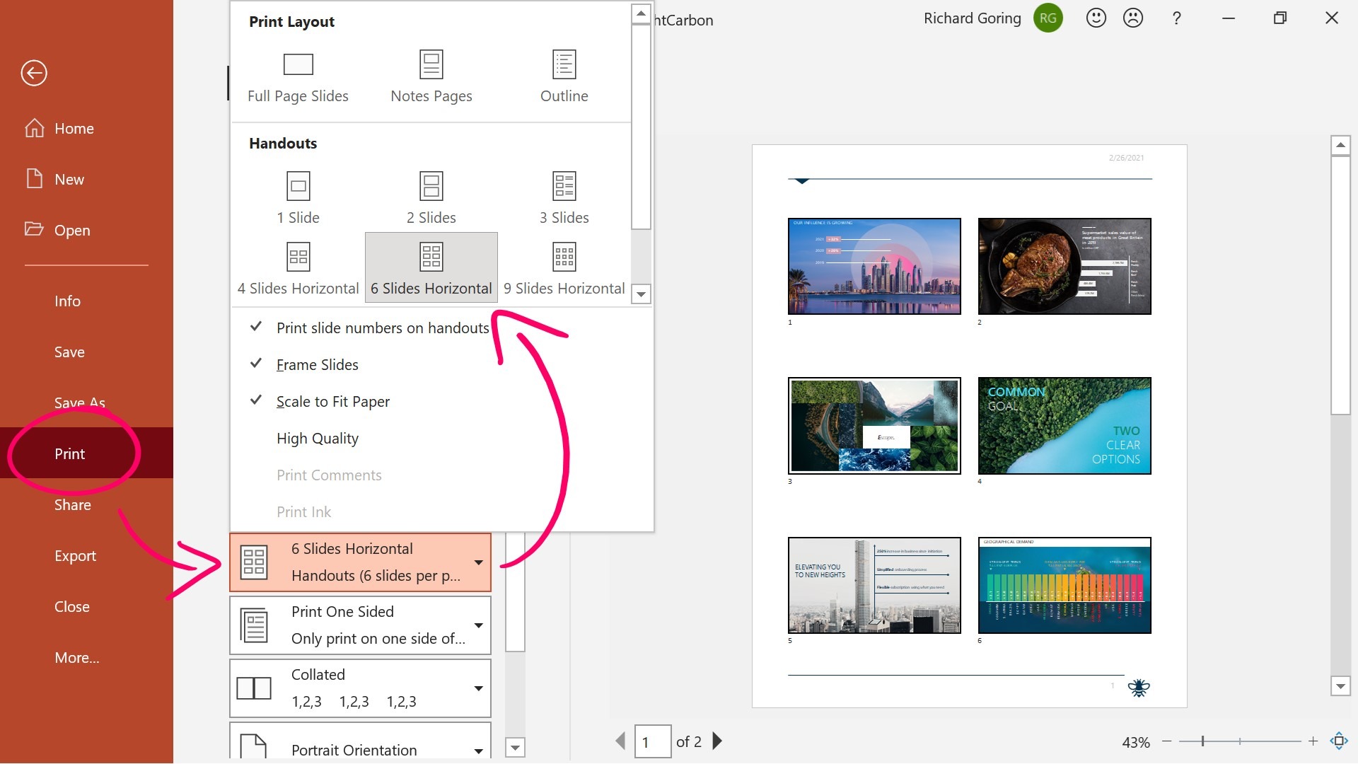 How To Change Default Printer Settings In Powerpoint Groupsmokasin